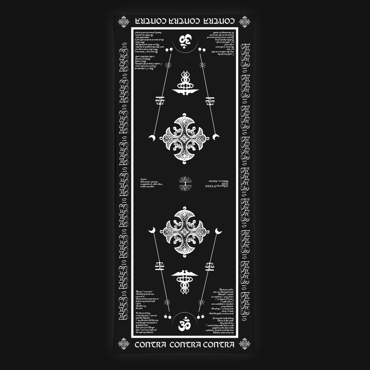 CONTRA '26 ✠ Tapestry Scarf