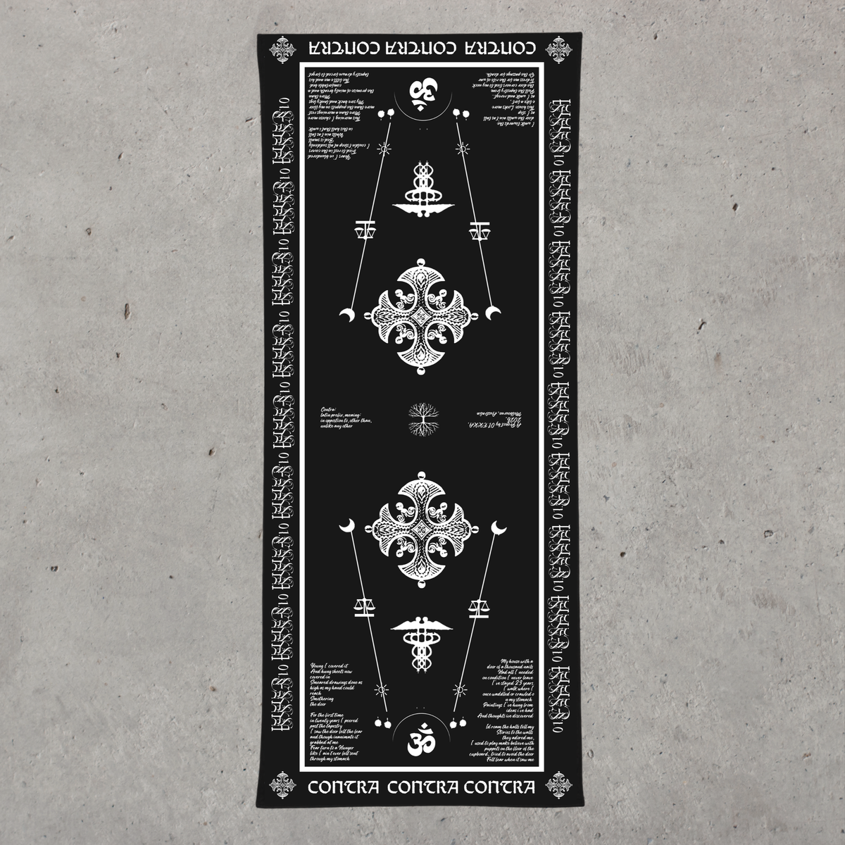 CONTRA '26 ✠ Tapestry Scarf